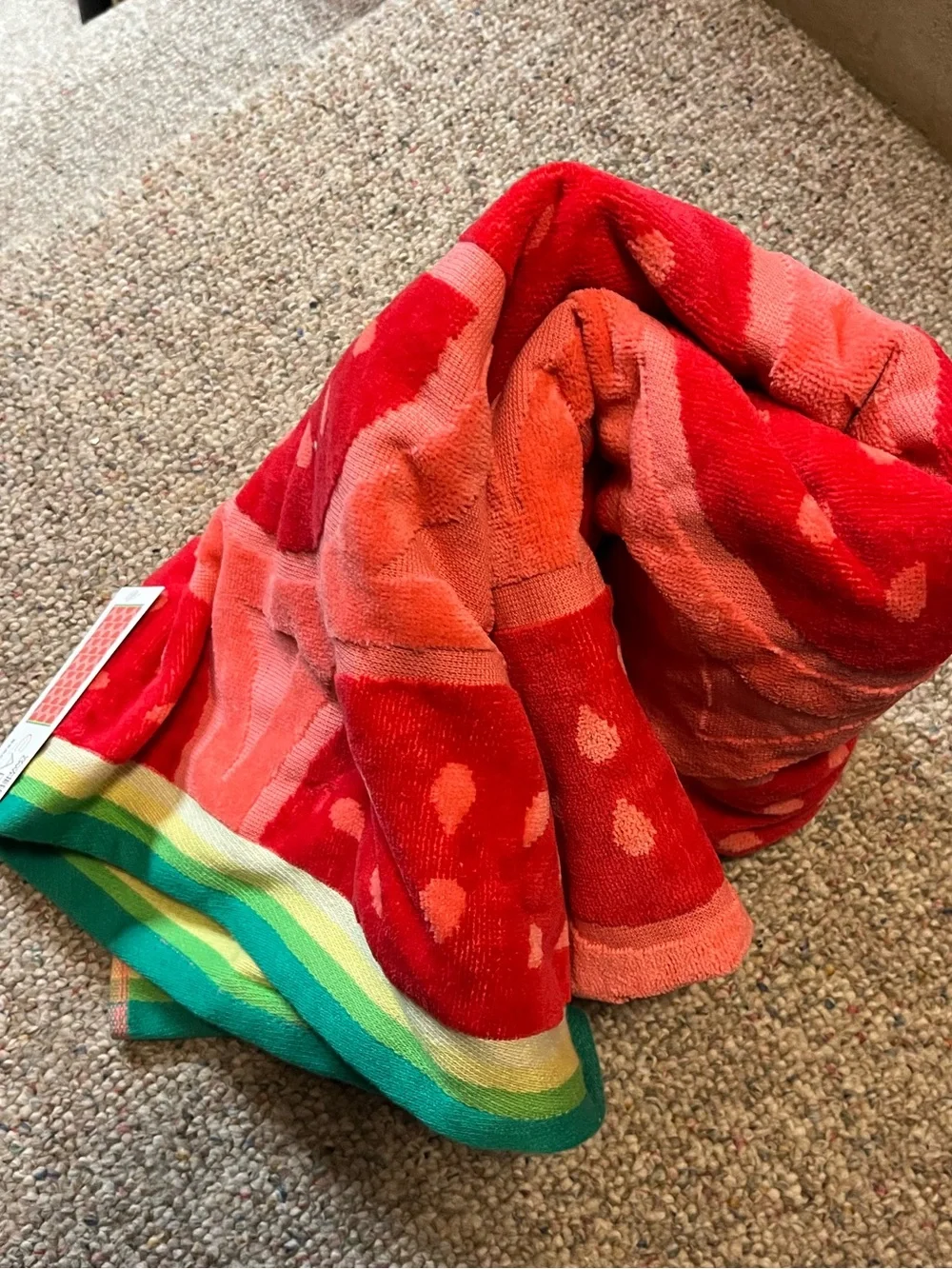 🆕 Caro Oversized Watermelon Beach Towel